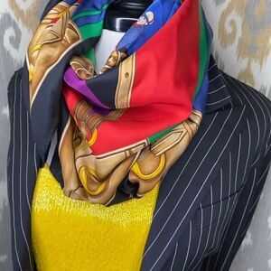 Ralph Lauren Citrus Yellow Bead Embellished Silk Georgette Tank Top